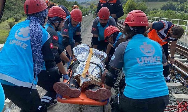 Samsun'da UMKE Saha Tatbikatı