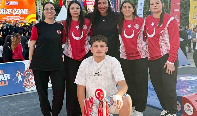 Samsun'un mas güreşi başarısı