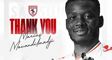 Samsunspor'da Mouandilmadji takımdan ayrıldı