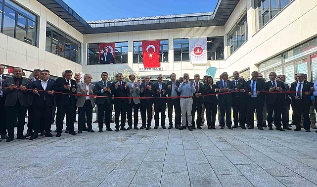 SAMÜ Rektörlük ve İdari Bilimler Yerleşkesi açıldı