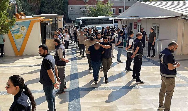 Şanlıurfa merkezli yasa dışı bahis operasyonunda 47 şüpheli adliyeye sevk edildi