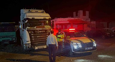 Şanlıurfa sahte plaka takan tır sürücüsü gözaltına alındı