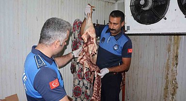 Şanlıurfa'da 315 kilo bozuk et ele geçirildi