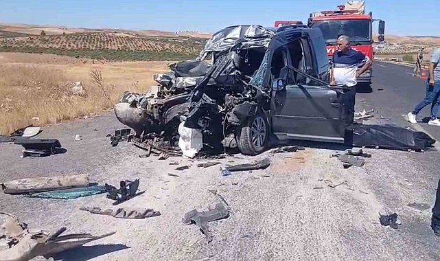 Şanlıurfa'da feci kaza: 4 ölü, 2 ağır yaralı