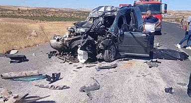 Şanlıurfa'da feci kaza: 4 ölü, 2 ağır yaralı