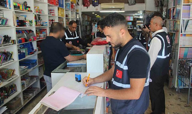 Şanlıurfa'da kırtasiye denetimlerinde 44 işletmeye 175 bin TL ceza kesildi