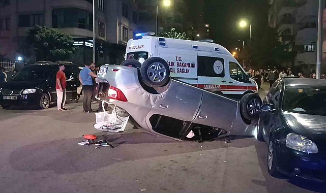 Şanlıurfa'da otomobiller çarpıştı: 1 yaralı