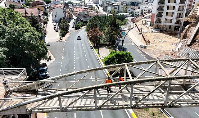 Santral Rampası'nda çevre düzenlemesi başladı