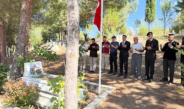 Şaphane'de Şehit İbrahim Özkan, şehadet yıl dönümünde anıldı