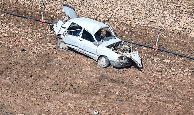 Şarampole yuvarlanan otomobildeki bebek öldü, 6 kişi ise yaralandı