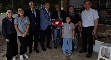 Sarıgöl'de şehit ailesine vefa ziyareti