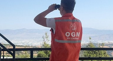 Sarıgöl'ün "duman gözcüleri" 724 nöbette
