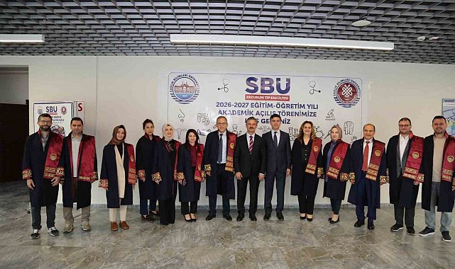 SBÜ Erzurum Tıp Fakültesi Erzurum Tıp Fakültesi'nde akademik açılış yapıldı
