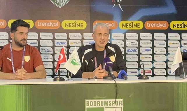 Sefer Yılmaz: "Üst sıralara oynayacak bir Bodrumspor oluşturmak istiyoruz"