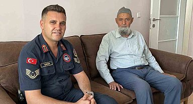 Şehit babasına vefa ziyareti