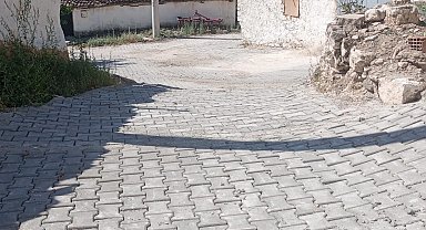 Şehzadeler'de parke taş döşeme çalışmalarında yüzde 95 tamamlandı