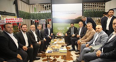 Şenol Arslan, fuarı yoğun ziyaret ve görüşme trafiğiyle tamamladı