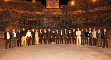 Seydikemer Belediyesi Meclisi Tlos Antik Kenti'nde toplandı