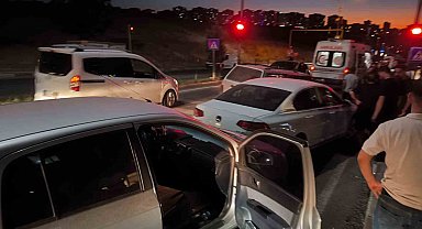 Siirt'te zincirleme kaza: 2 yaralı