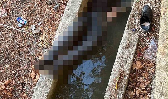 Silivri'de bir kişi su kanalında ölü bulundu