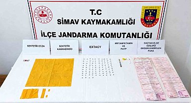 Simav'da uyuşturucu operasyonu