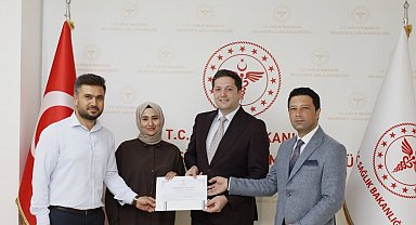 Sındırgı KETEM çalışanlarına başarılı kanser taramaları nedeniyle teşekkür belgesi