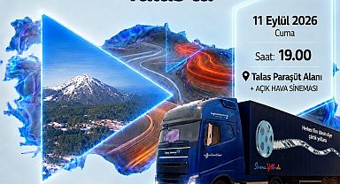 Sinema Tırı bu kez Talas'ta