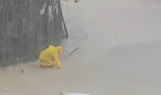 Sinop Ayancık'ta sağanak yağış