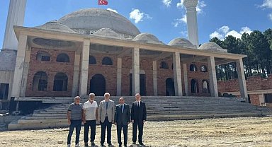 Sinop Üniversitesi Camisi inşaatı devam ediyor