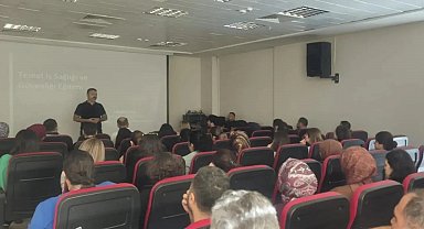 Sinop'ta güvenli çalışma eğitimi