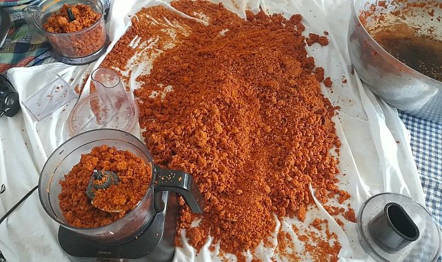Sinop'ta kadınların tarhana mesaisi başladı