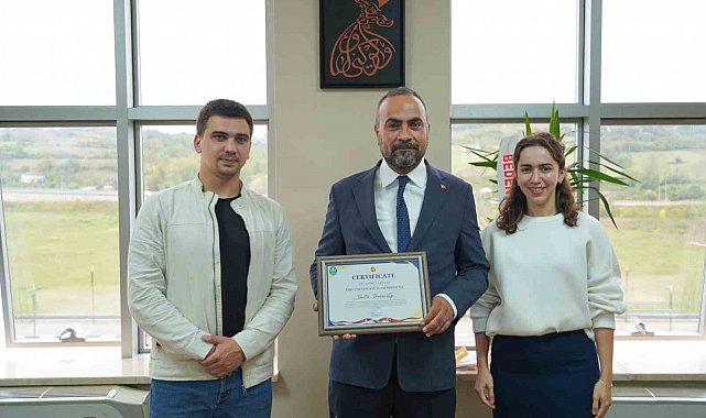 Sırbistan Djuka Dinic İzci Kulübü'nden BARÜ'ye proje teşekkürü