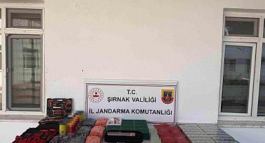 Şırnak'ta jandarmadan kaçakçılık operasyonu