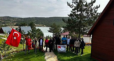 Sivas-Tokat sınırında doğayla iç içe yürüyüş