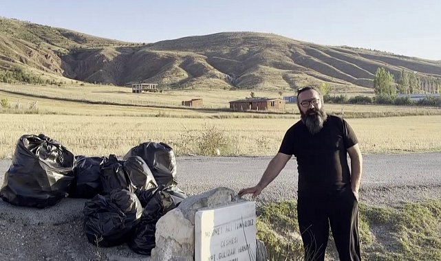 Sivas'ta köylüler "Dünya Temizlik Günü" sebebiyle anlamlı bir etkinliğe imza attı