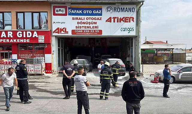 Sivas'ta toptancılar sitesinde patlama: Ekipler olay yerine geçiyor