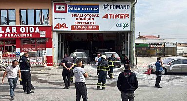 Sivas'ta toptancılar sitesinde patlama: Ekipler olay yerine geçiyor