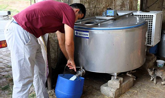 Soğutma tankları süt üreticisinin maliyetini düşürdü