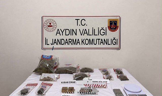 Söke'de eş zamanlı uyuşturucu operasyonu