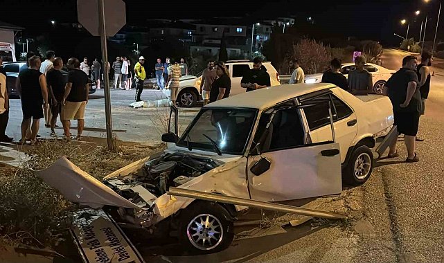 Söke'de trafik kazası: 2 yaralı