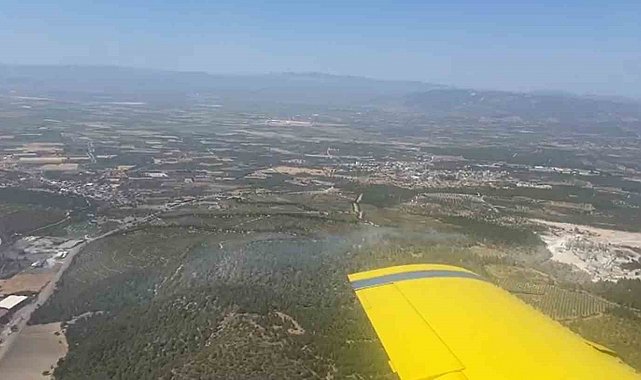 Soma'da orman yangını kontrol altına alındı
