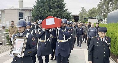 Spor yaparken kalp krizi geçiren başçavuş Aksaray'da defnedildi