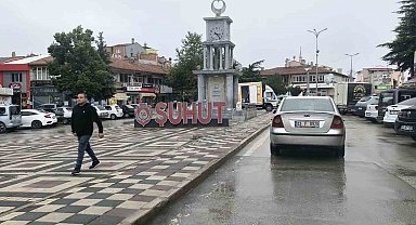 Şuhut'ta yağış etkisini gösterdi