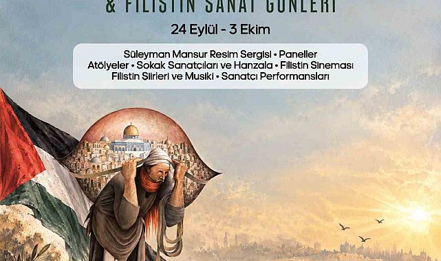Süleyman Mansur'un "İşgal ve Direniş Sanatı" sergisi Fatih'te sanatseverlerle buluşacak