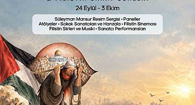 Süleyman Mansur'un "İşgal ve Direniş Sanatı" sergisi Fatih'te sanatseverlerle buluşacak
