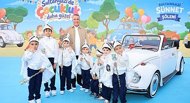 Sultangazi'de bin 500 çocuk için toplu sünnet şöleni