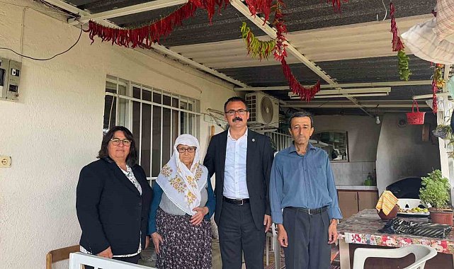 Sultanhisar'da vatandaşlarla hane buluşmaları devam ediyor