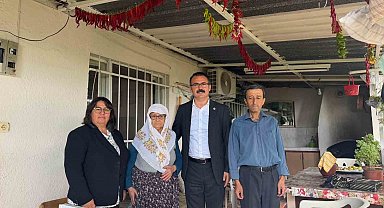 Sultanhisar'da vatandaşlarla hane buluşmaları devam ediyor