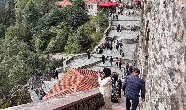 Sümela Manastırı'nı 8,5 ayda 520 bin kişi ziyaret etti