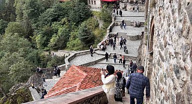 Sümela Manastırı'nı 8,5 ayda 520 bin kişi ziyaret etti